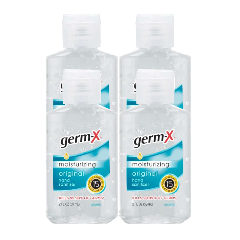 Germ-X Hand Sanitizer Original 2 oz 59 ml (4-PACK)