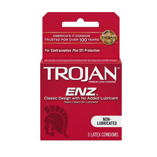 TrojanENZ NonLubricated Condoms Classic Design "6-PACK"