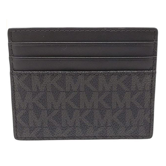 Michael Kors Men's Cooper Billfold with Pocket Wallet (Black PVC)