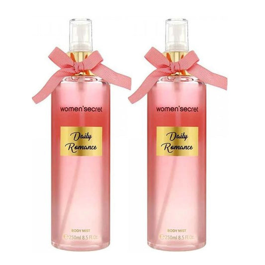 Women's Secret Daily Romance Body Mist 8.5 oz 250 ml "2-PACK"