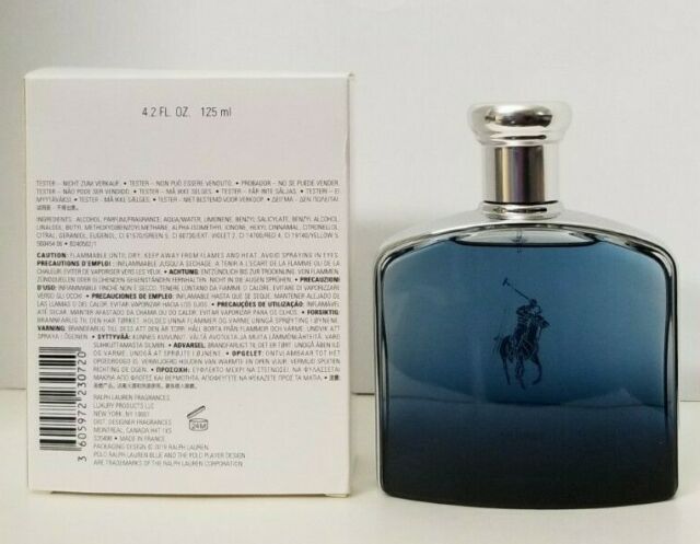 Deep Blue by Polo Ralph Lauren 4.2 oz 125ml Parfum spray Cologne