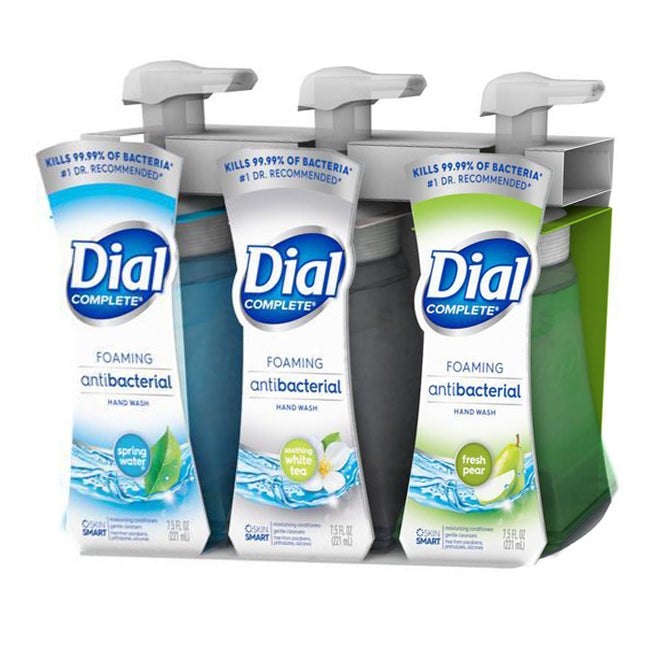 Dial Complete Foaming Antibacterial Hand Wash 7.5 oz Mixed (3-Pack)