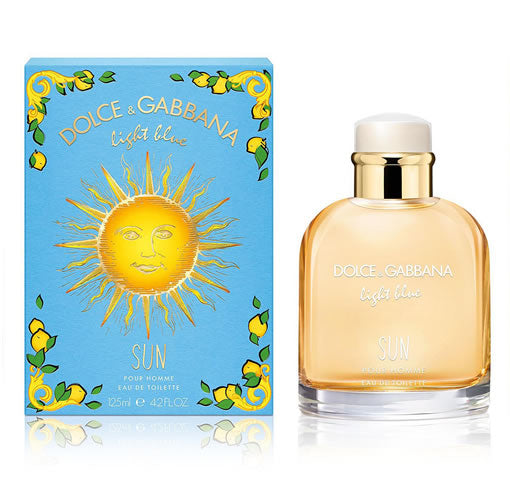 Dolce & Gabbana LIGHT BLUE SUN POUR HOMME EDT 125ML 4.2 OZ TESTER