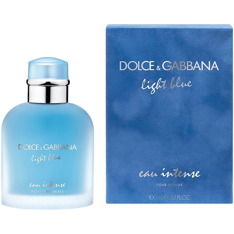 Dolce & Gabbana Light Blue Eau Intense por homme parfum 100ml 3.3 oz
