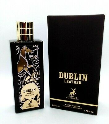 Dublin Leather By Maison Alhambra  Eau De Parfum Spray 2.7 fl oz  80 ml