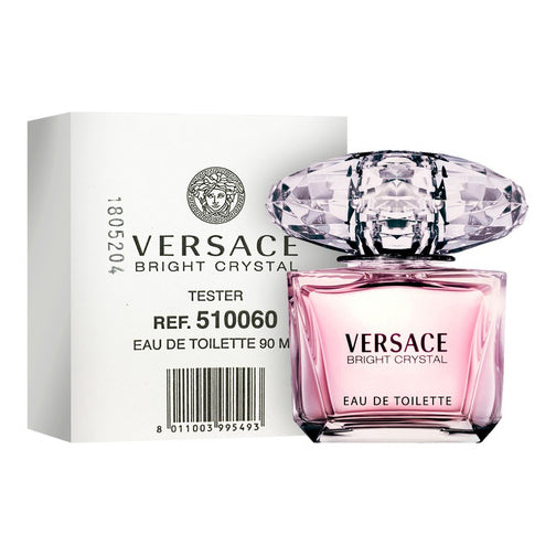 Versace Bright Crystal EDT 3.0 oz 90 ml TESTER in white box Women