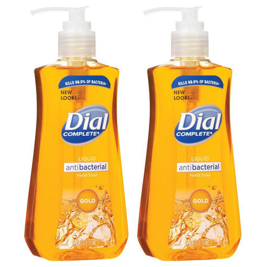 Dial Antibacterial Liquid Hand Soap Gold 11 oz (2-PACK)