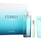 Calvin Klein Eternity Aqua 3.4 oz EDP 3 pcs. Gift Set