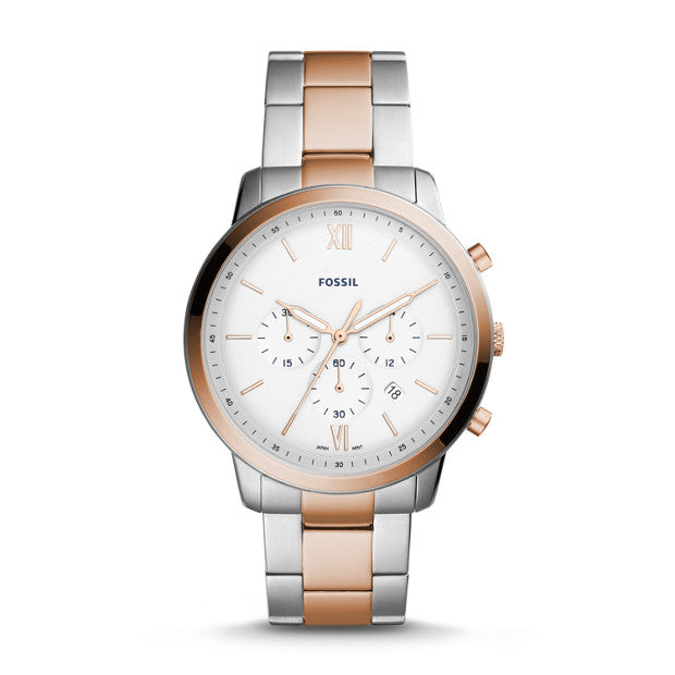 Fossil Neutra Chronograph Two-Tone Stainless Steel Watch (FS5475)