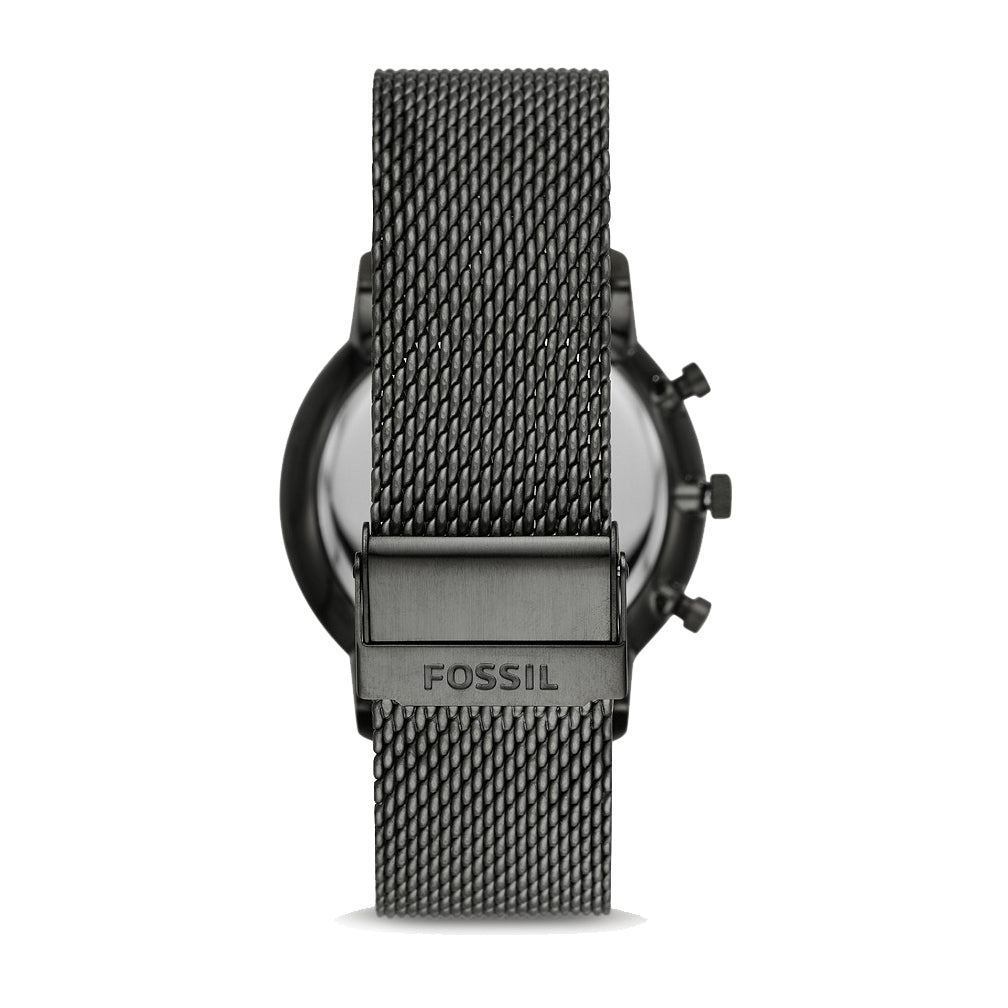 Fossil Neutra Chronograph Smoke Stainless Steel Mesh Watch (FS5419)