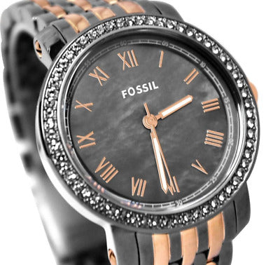 Fossil Emma Two-Tone Stainless Steel Watch (ES3115) Women