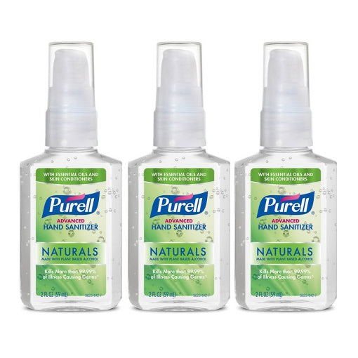 Purell Advanced Hand Sanitizer Pump Bottle 2.0 "3-PACK"