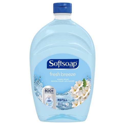Softsoap Fresh Breeze Hand Soap REFILL 50 oz 1.47 L