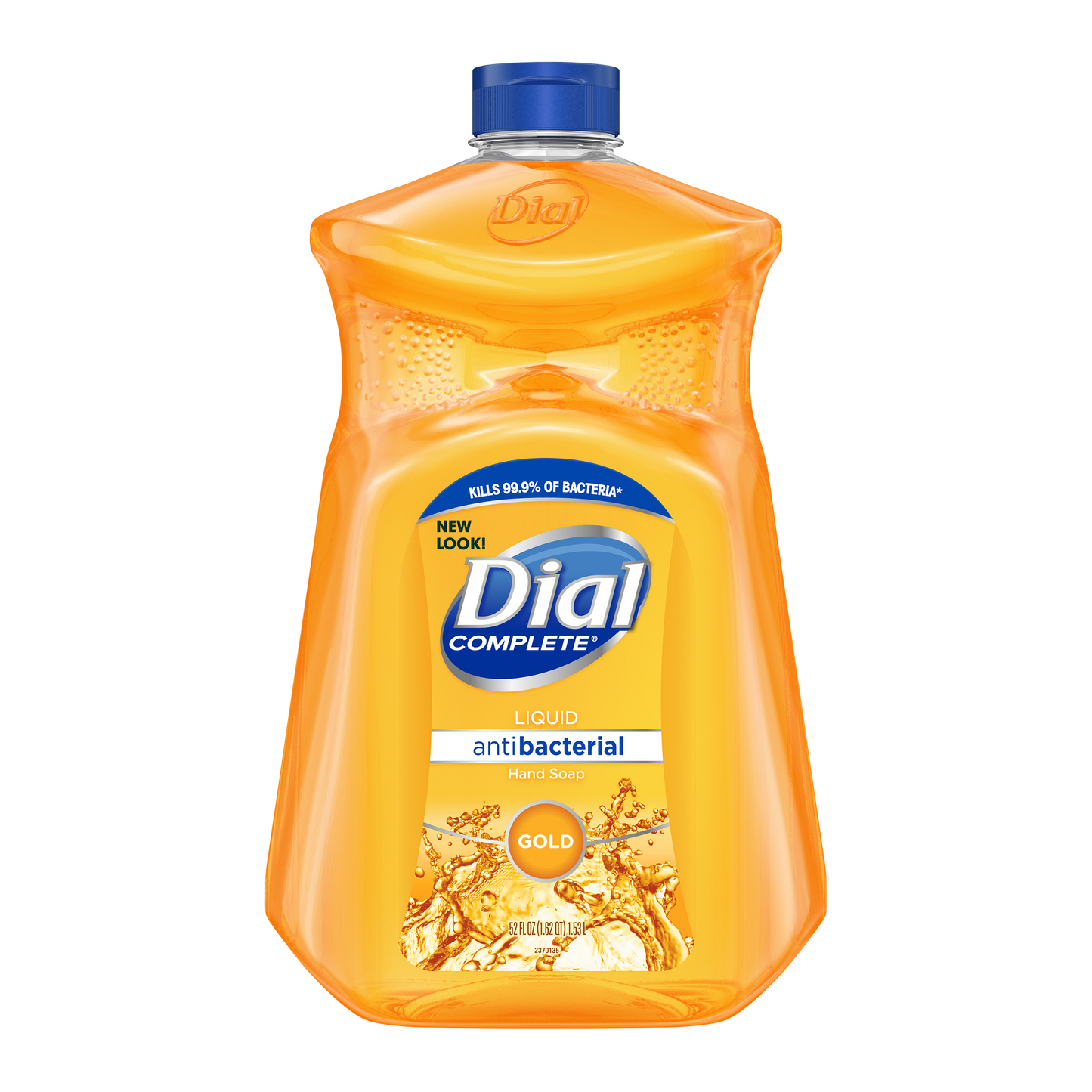 Dial Complete Liquid Antibacterial Hand Soap Gold 52 oz 1.53 L REFILL