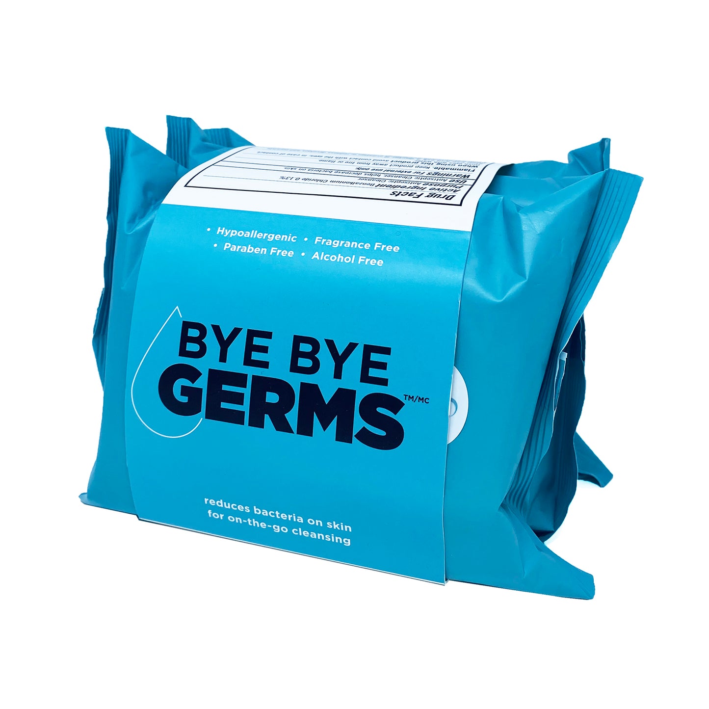 Bye Bye Germs Antibacterial Hand Wipes 3x25 Value Pack
