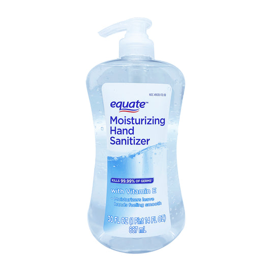 Equate Moisturizing Hand Gel Sanitizer with Vitamin E 30 oz
