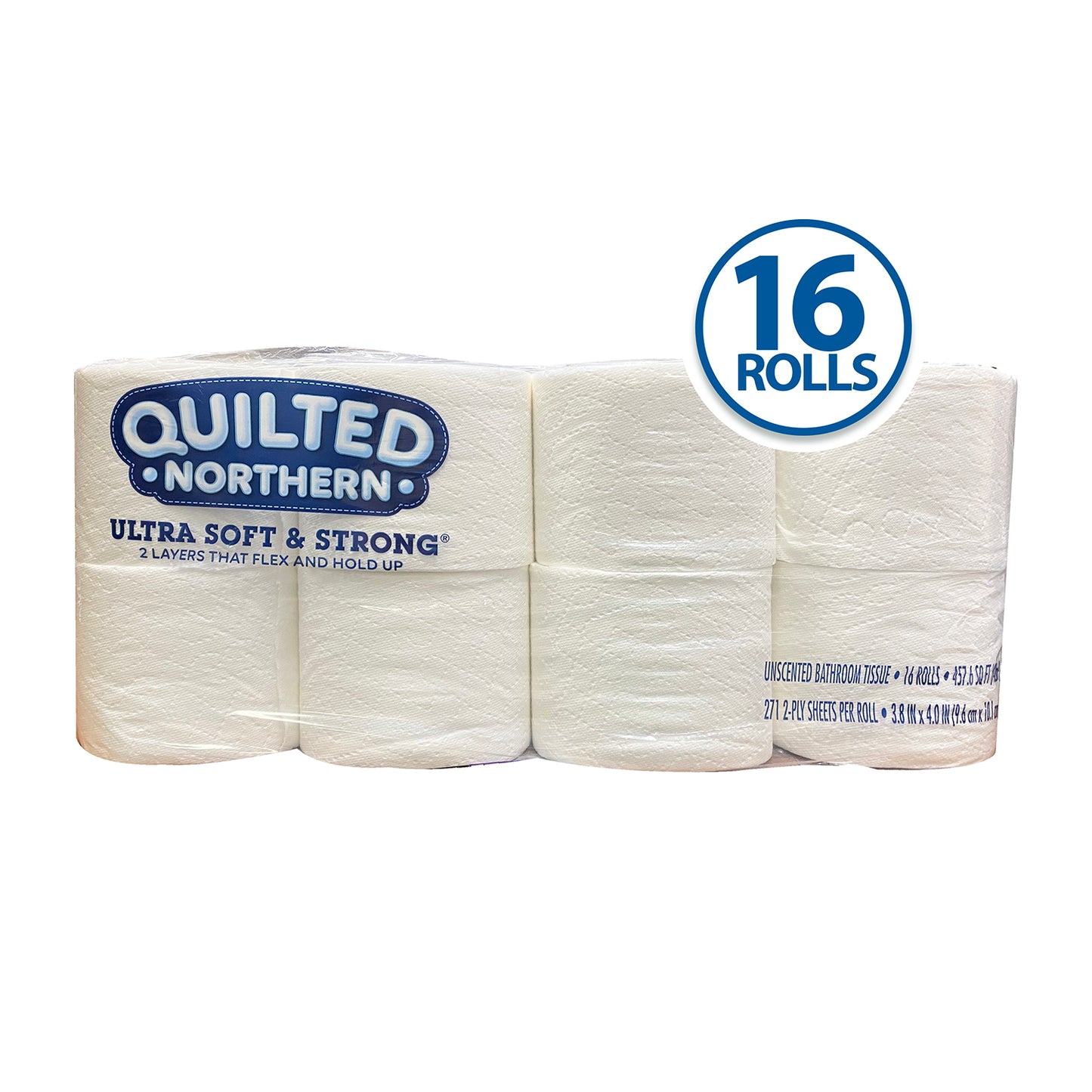 Quilted Northern Ultra Soft & Strong Toilet Paper 16 Rolls