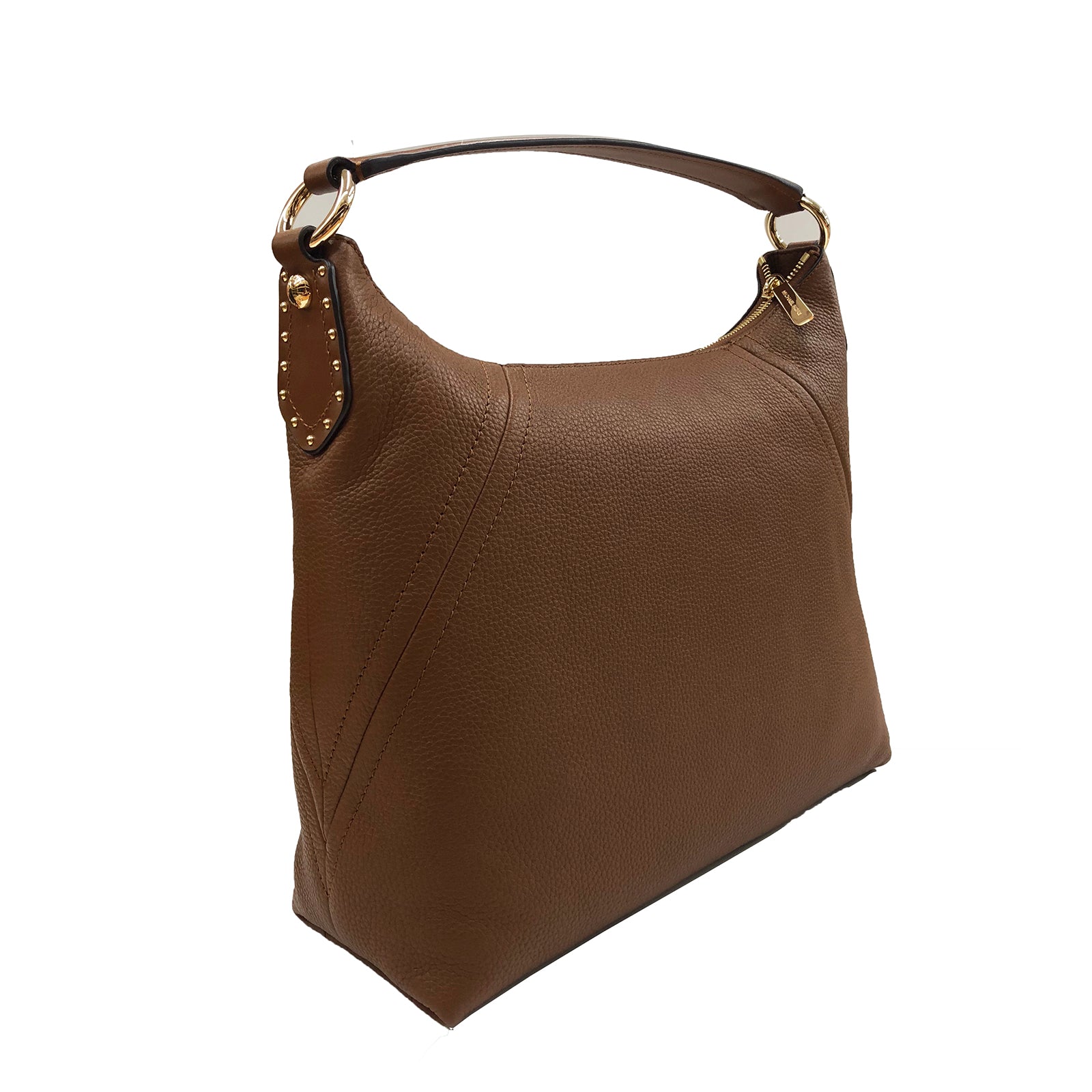 Michael Kors Black Aria Leather Large Shoulder/Crossbody Bag Purse