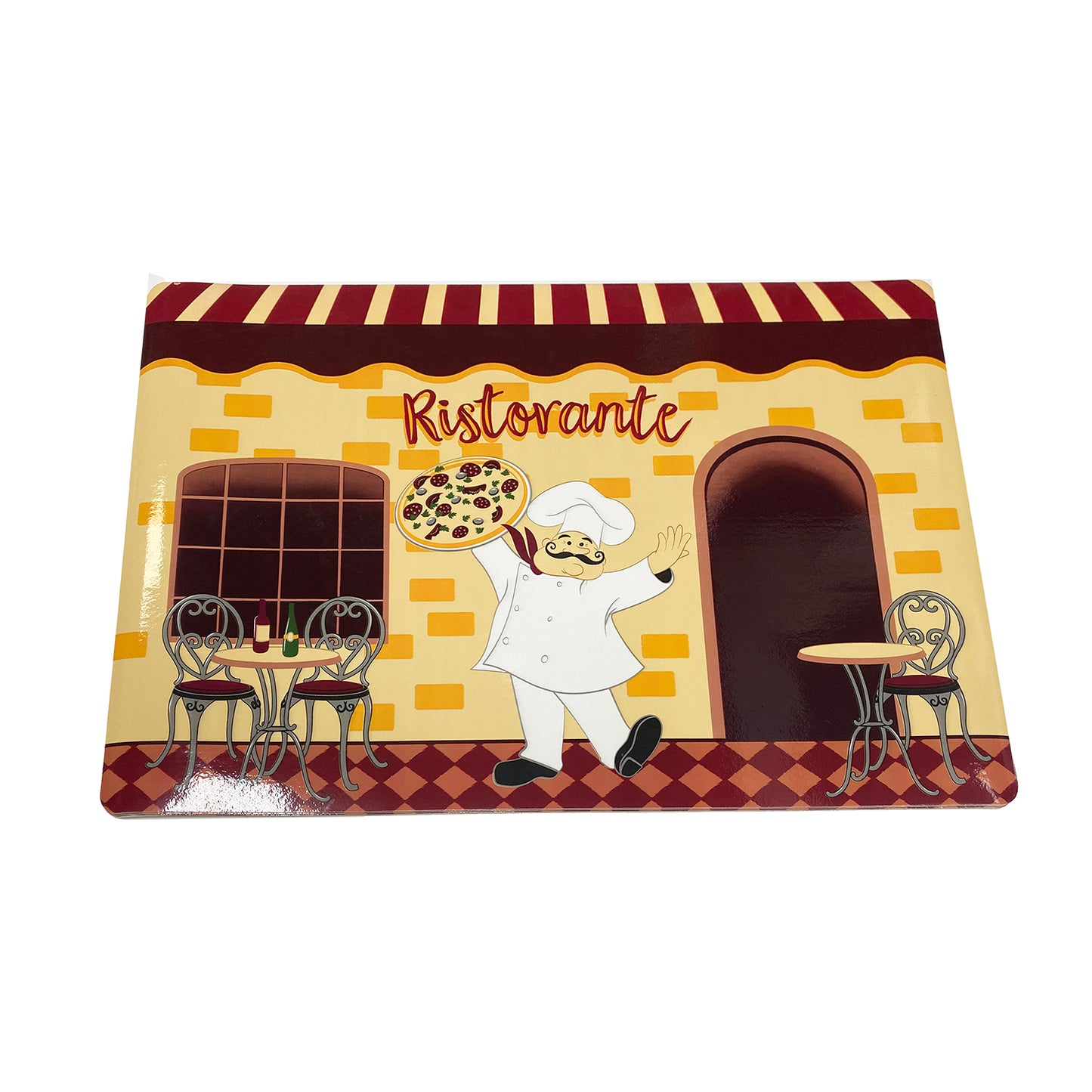 Home Collection Kitchen Linen & Placemats "Ristorante Theme" 4pc SET