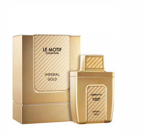 Orientica Le Motif Collection Imperial Gold Eau De Parfum Spray 2.9 oz
