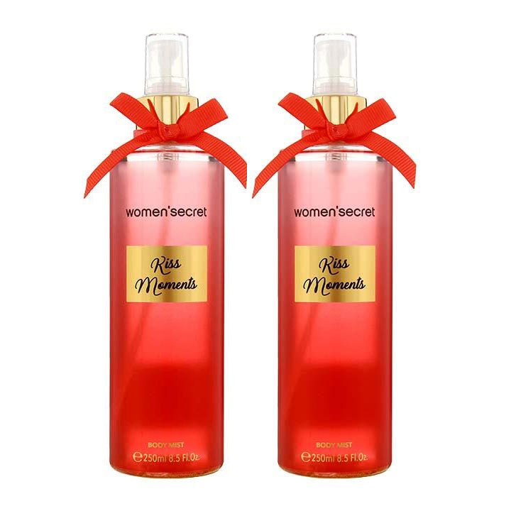 Women's Secret Kiss Moments Body Mist 8.5 oz 250 ml "2-PACK"