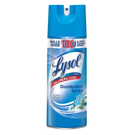 Lysol Disinfectant Spray Spring Waterfall Scent 12.5 oz