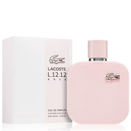 Lacoste L.12.12 Rose Eau de Parfum Pour Femme  3.3 oz 100ml