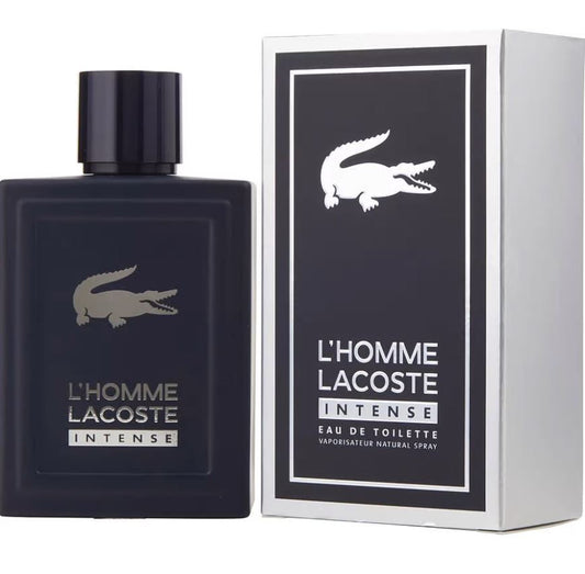 Lacoste L'Homme Intense Eau De Toilette Spray For Men 3.3 oz