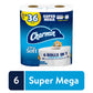 Charmin Ultra Soft Toilet Paper 6 Super Mega Rolls = 36 REGULAR ROLLS (2556 Sheets)