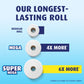 Charmin Ultra Soft Toilet Paper 6 Super Mega Rolls = 36 REGULAR ROLLS (2556 Sheets)