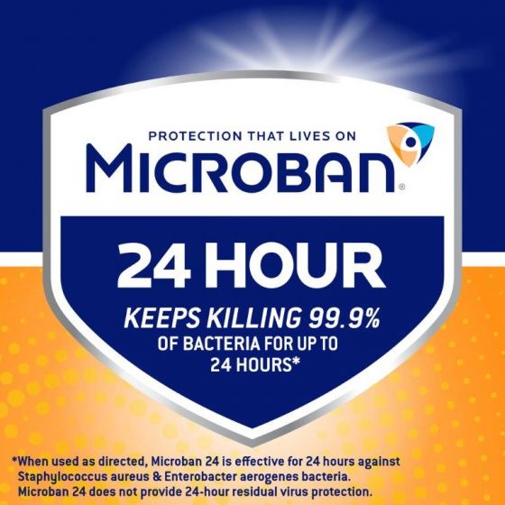Microban 24 Hour Disinfectant Sanitizing Spray Fresh Scent 15 oz