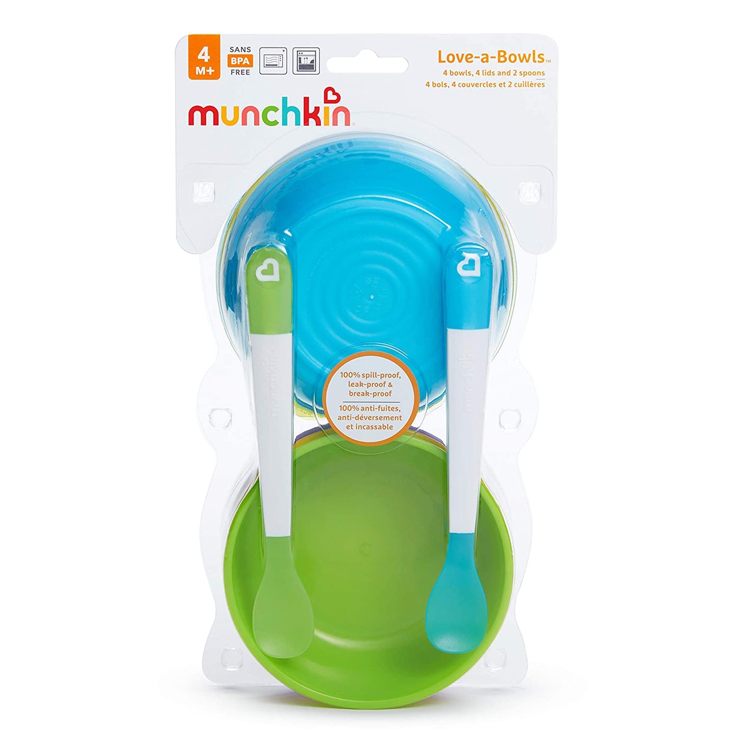 Munchkin Love-a-Bowls 10 Piece Feeding Set