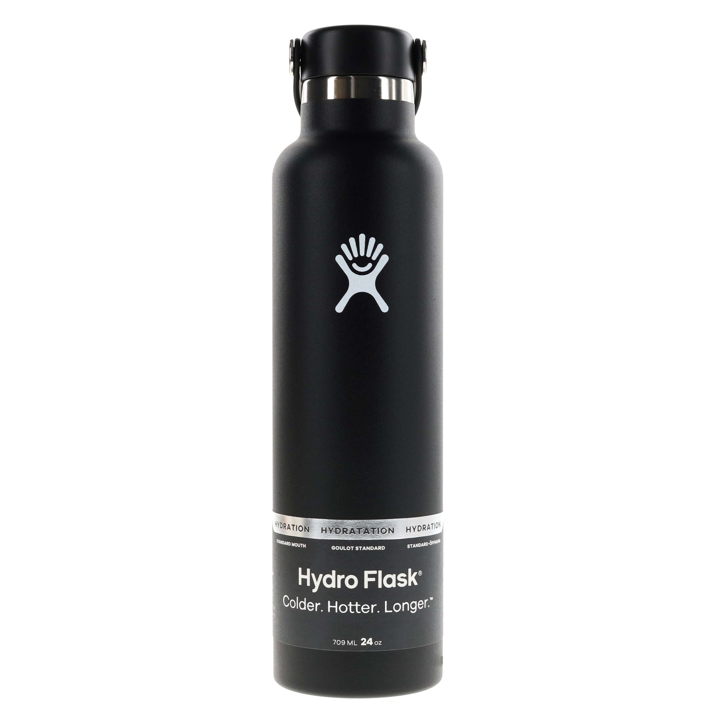 Hydro Flask 24 oz Standard Mouth Black