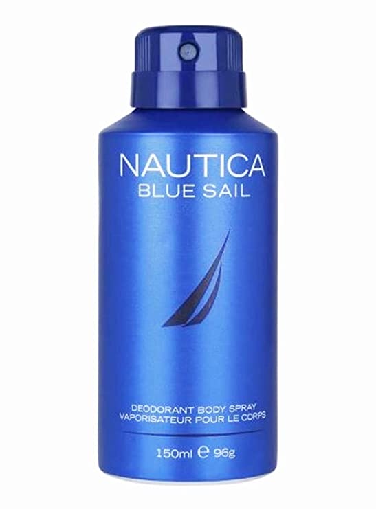 Nautica Blue Sail Deodorant Body Spray by Nautica for Men - 150 mL