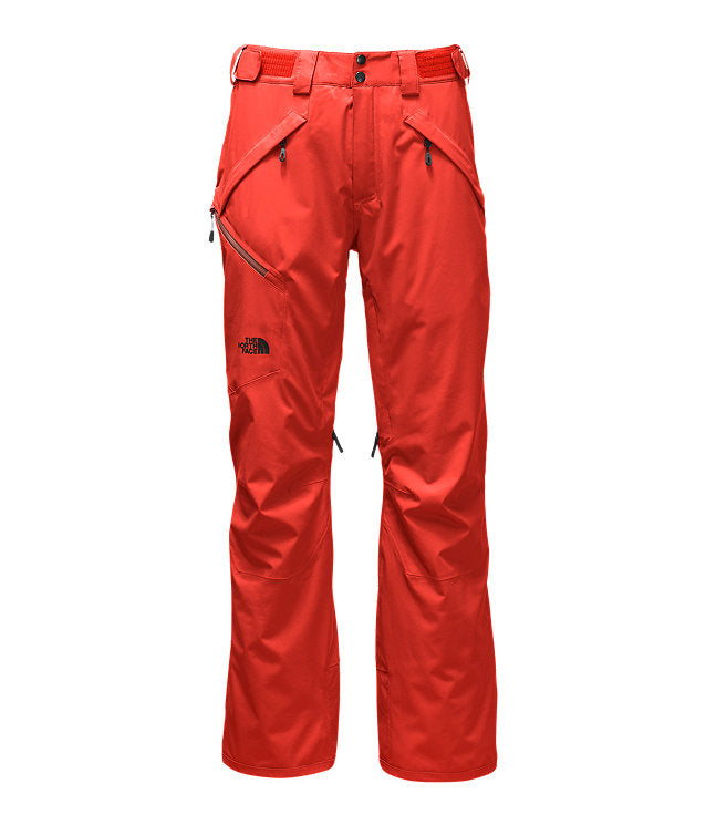 The North Face Powdance  ski Pant Fiery Red Men's