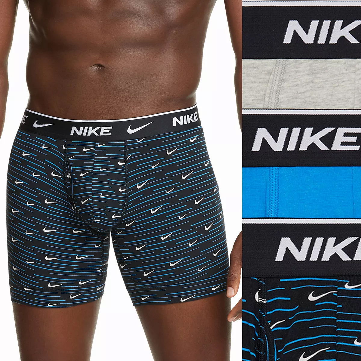 Nike Men's 3-pack Everyday Stretch Boxer Briefs (KE1107450)