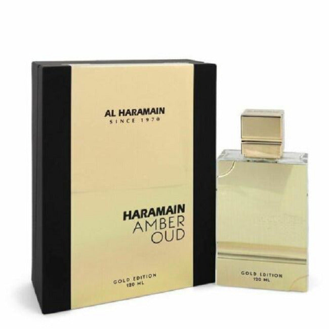 Haramain Amber Oud Gold Edition EDP 4 oz 120 ml HUGE SIZE!!