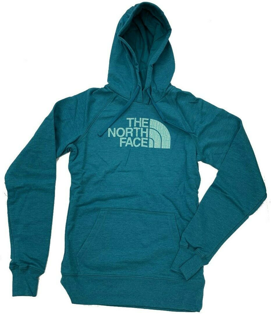 The North Face Women's Patterned Half Dome Hoodie Harbor Blue