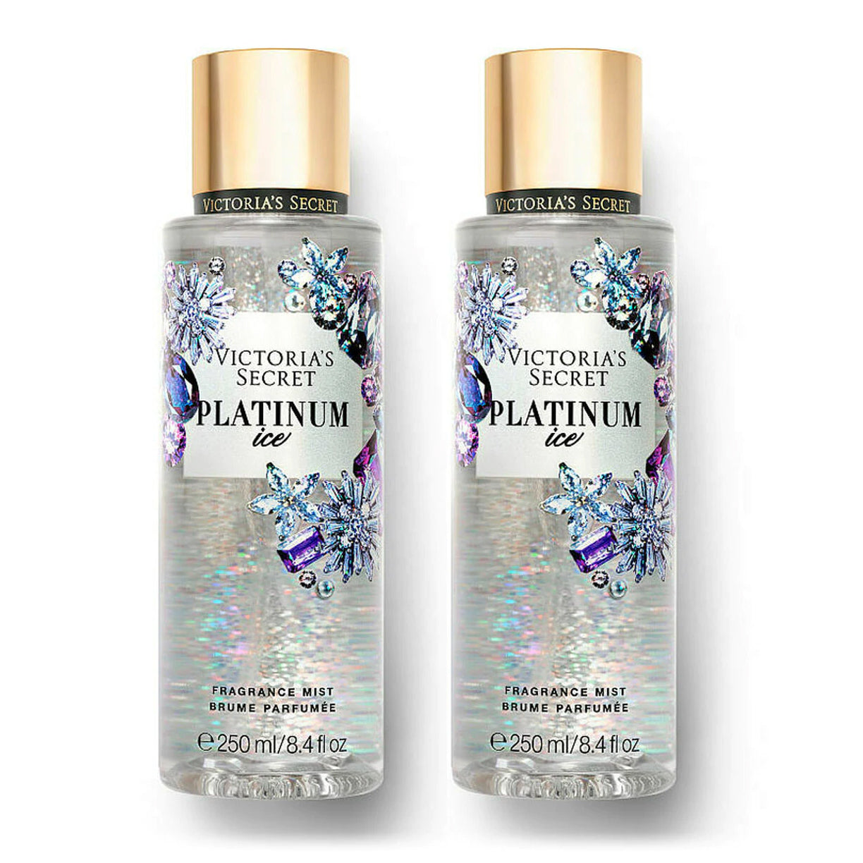 Victoria's Secret Platinum Ice Body Mist 8.4 fl. oz/250 ml "2-PACK"