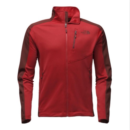 The North Face Men's Tenacious Hybrid Full Zip Jacket Red
