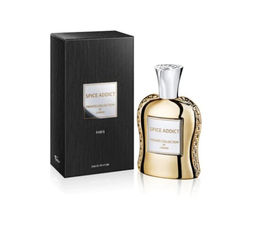 Spice Addict Eau De Parfum Spray For Men by Lomani 3.3 oz