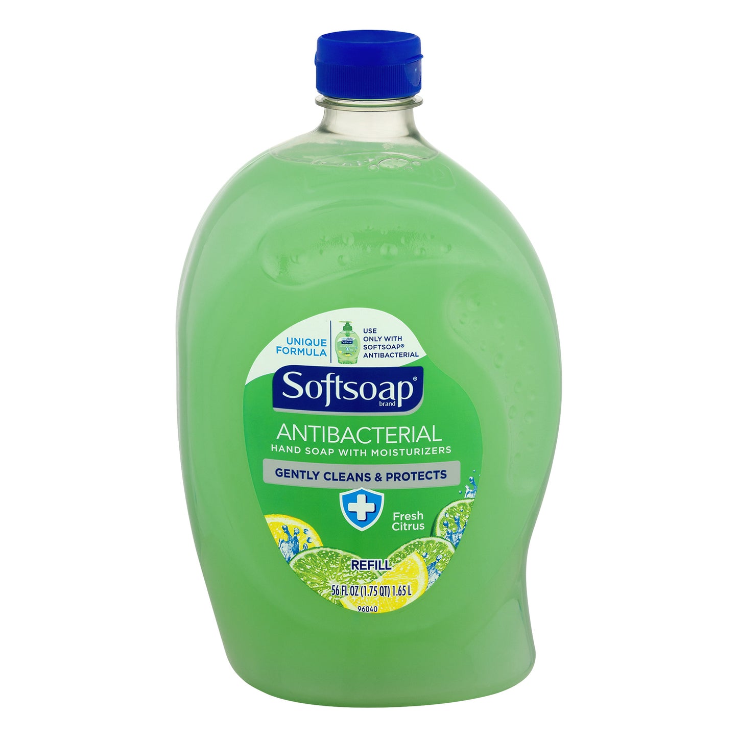 Softsoap Antibacterial Liquid Hand Soap Refill, Fresh Citrus, 56 Oz