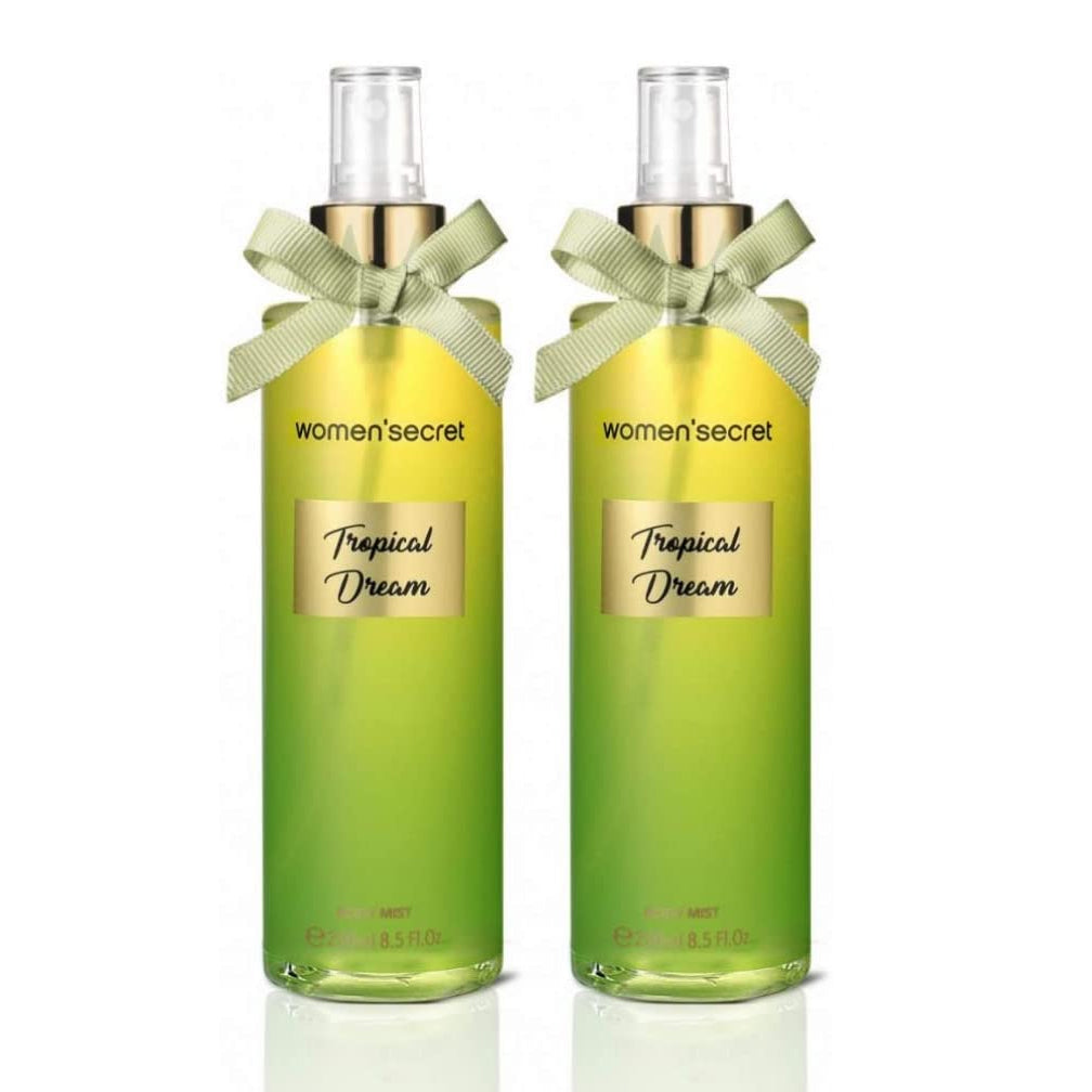 Women's Secret Tropical Dream Body Mist 8.5 oz 250 ml "2-PACK"