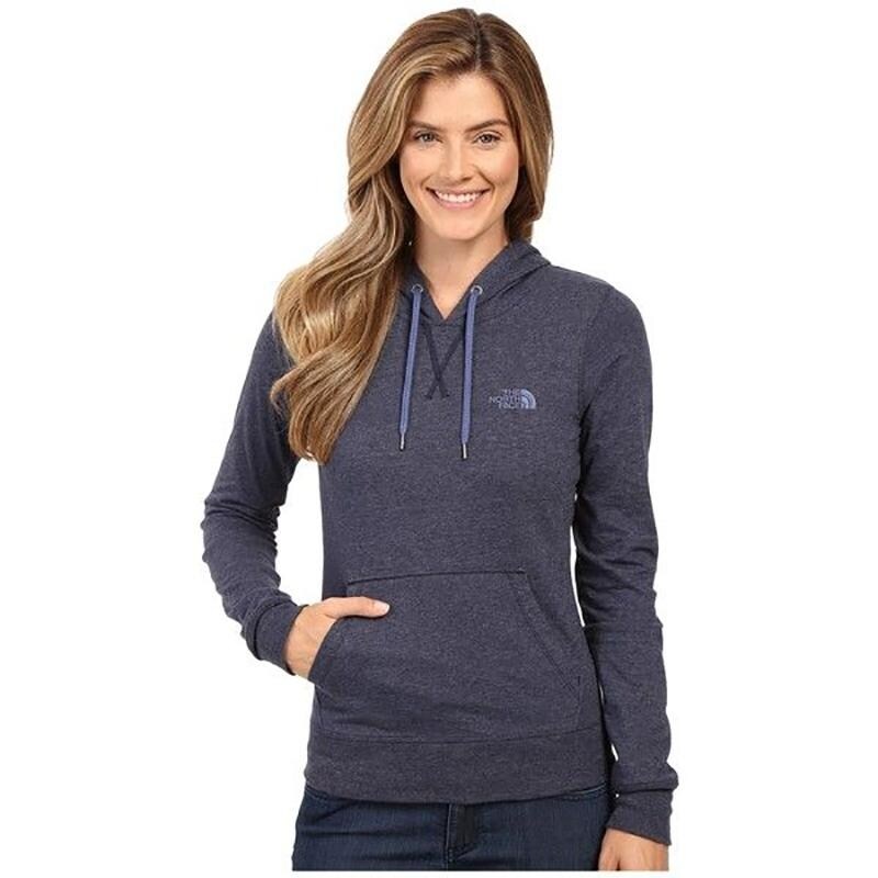 The North Face Women's Lite Weight Pullover Hoodie Cosmic Blue/Fjord Blue