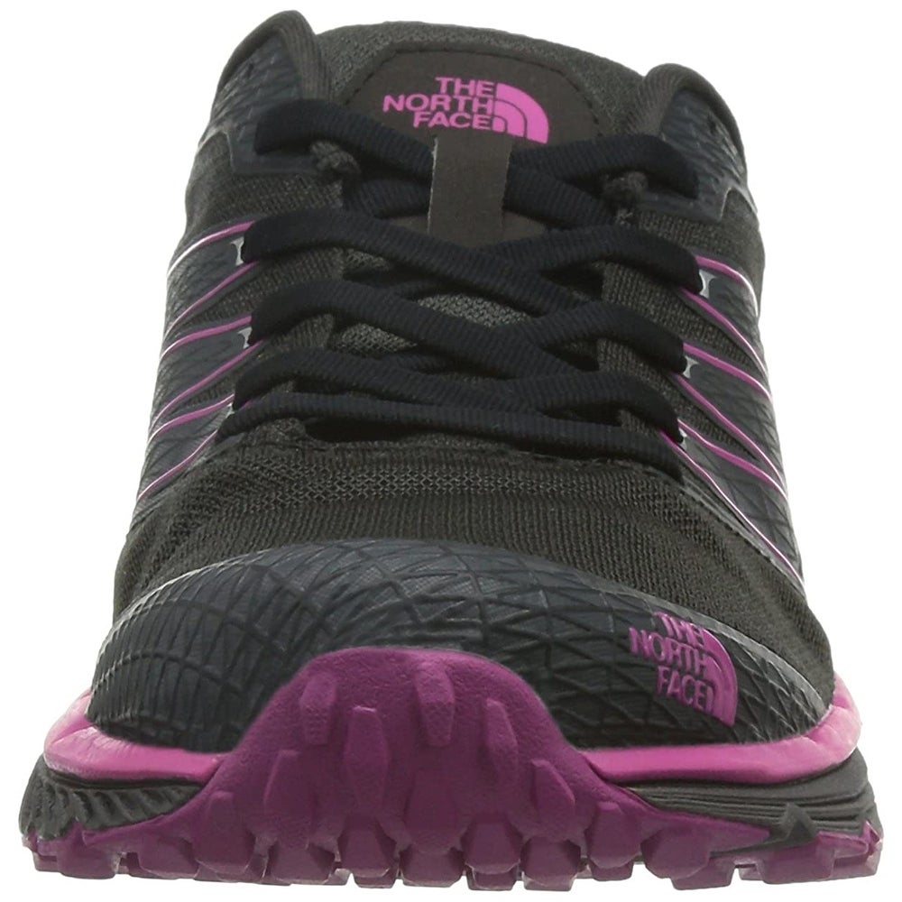 The North Face Women's Litewave TR Running Trainers Shoes Black Raspberry Rose