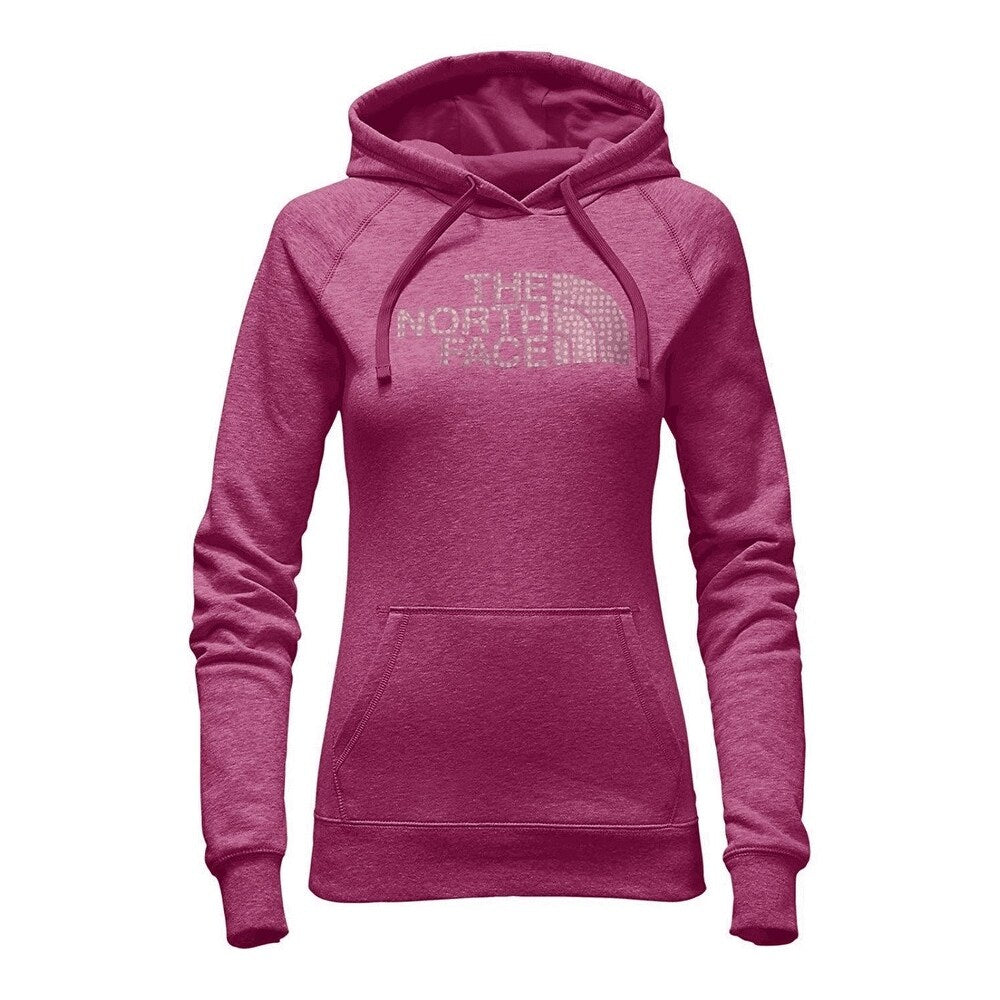 The North Face Women's Patterned Half Dome Pullover Petticoat Pink Heather