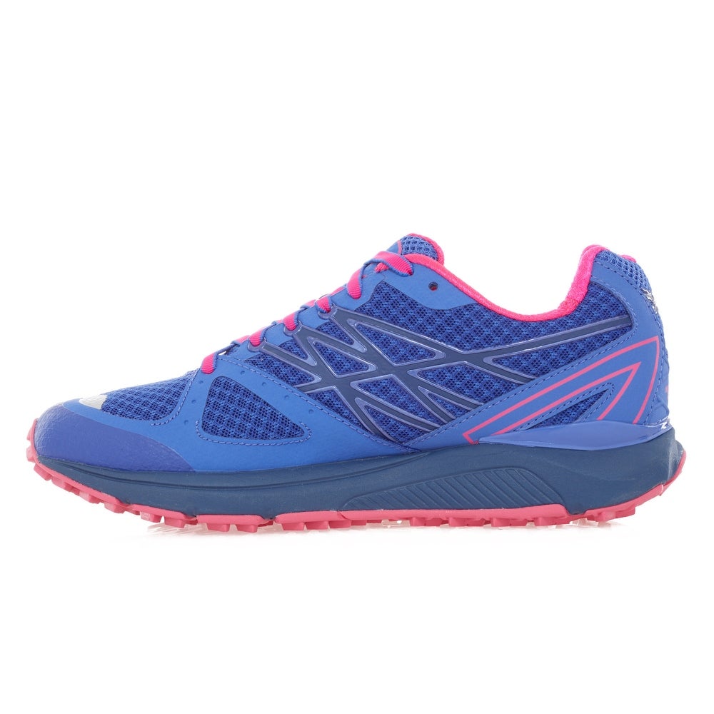 The North Face Women's Ultra Cardiac Shoes Ampere Blue - Glow Pink