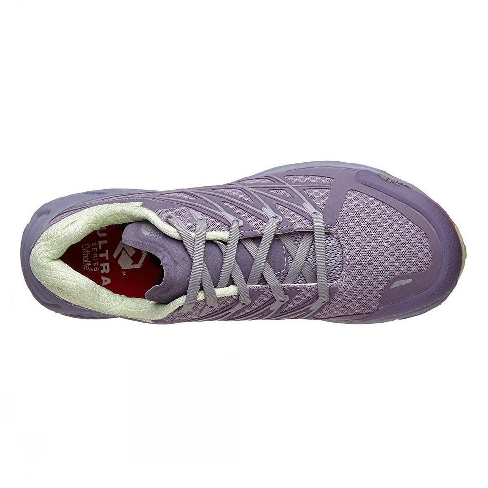 The North Face Women's Ultra Endurance Trail Running Shoes Lavender Gray/Ambrosia Green