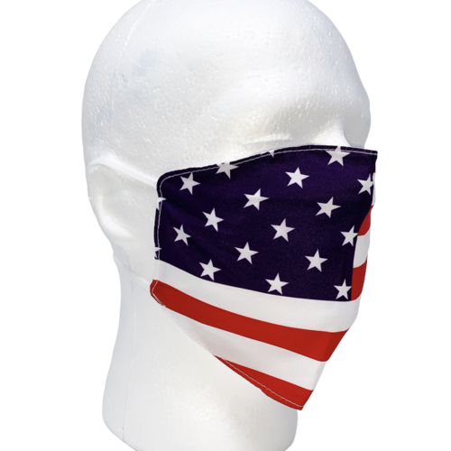 Reusable USA Flag Face Mask "3-PACK"