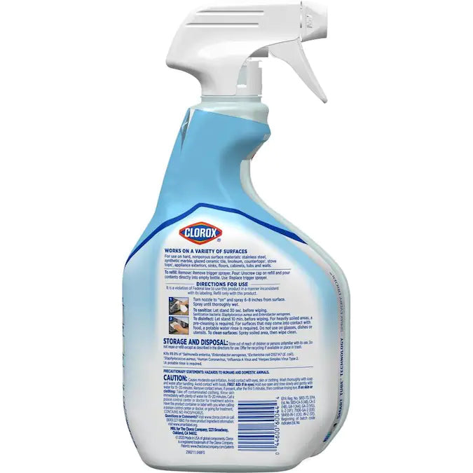 Clorox Crisp Lemon Disinfectant Liquid All-Purpose Cleaner 32 oz